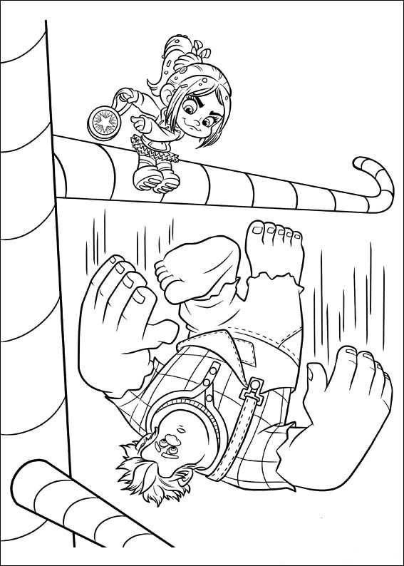 Kids N 40 Coloring Pages Of Wreck It Ralph 567x794 Kids N 40 Coloring Pages Of Wreck It Ralph