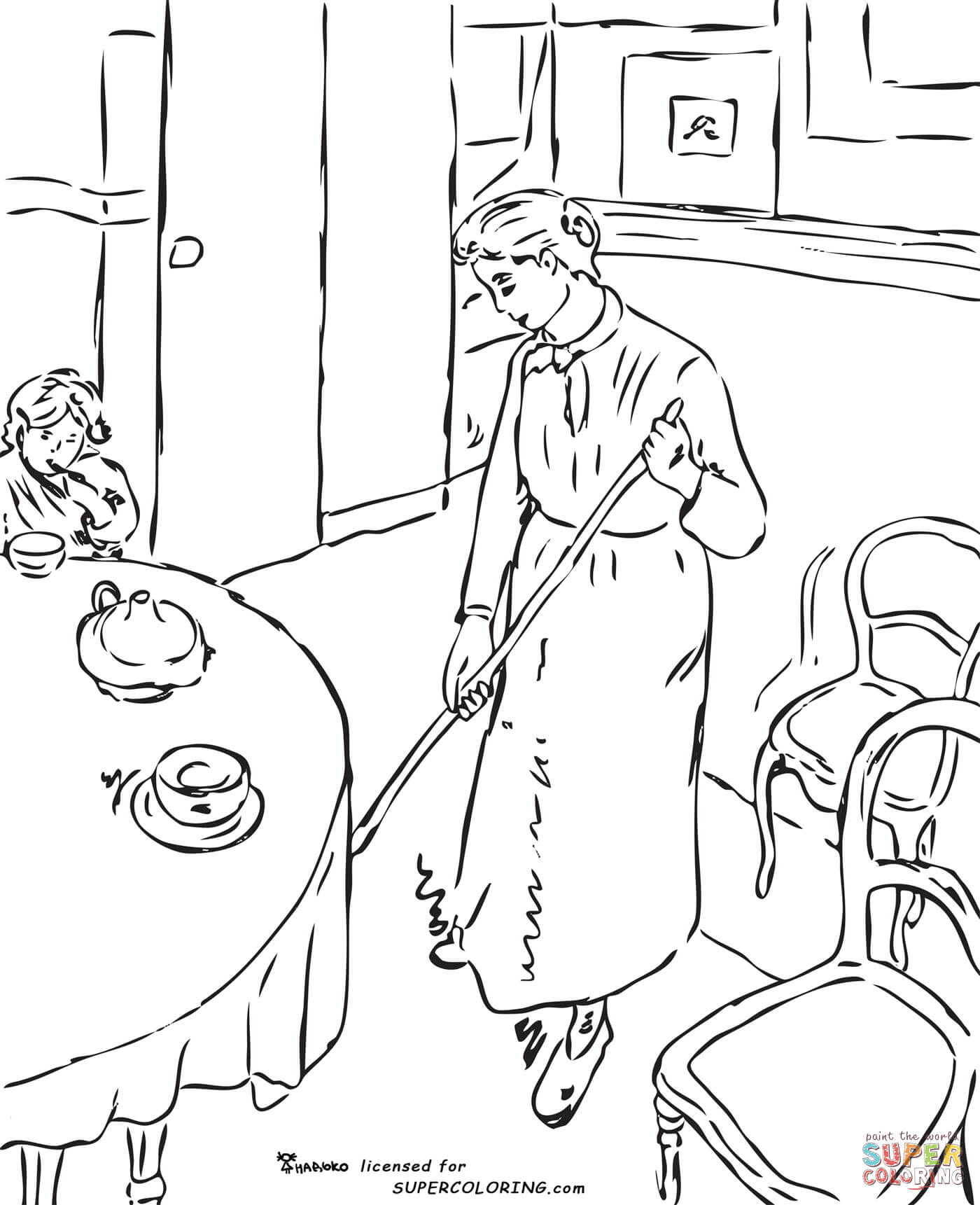 1400x1721 Surprise Impressionist Coloring Pages Original