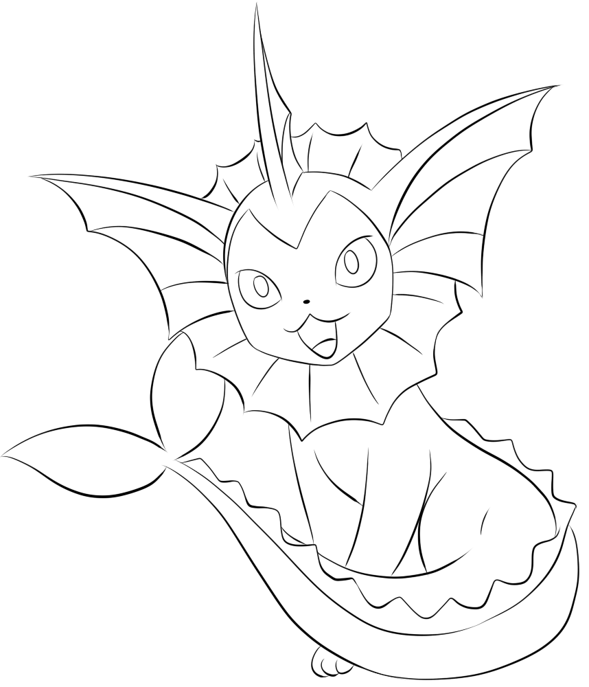 Astonishing Vaporeon Pokemon Coloring Pages Tr 858x1000 Astonishing Vaporeon Pokemon Coloring Pages Tr