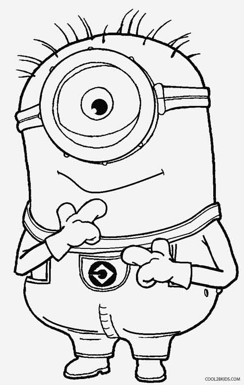 Printable Despicable Me Coloring Pages For Kids Cool2bkids 492x778 Printable Despicable Me Coloring Pages For Kids Cool2bkids