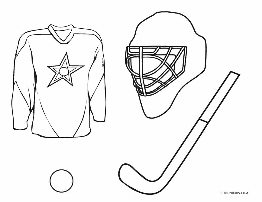 867x670 Free Printable Hockey Coloring Pages For Kids Cool2bkids