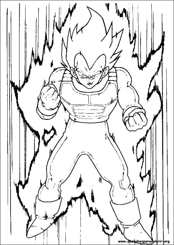 567x794 Dragon Ball Z Vegeta Coloring Pages Read Dragon Ball Manga Online