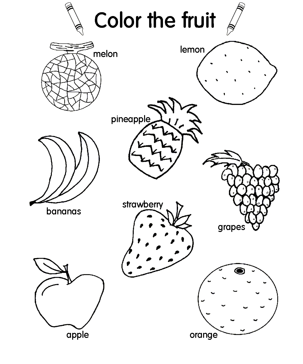1268x1519 Fruit And Vegetable Colouring Pages Best Of Coloring Fleasondogs