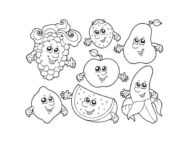 Vegetable Coloring Pages For Preschoolers at GetColorings.com | Free ...