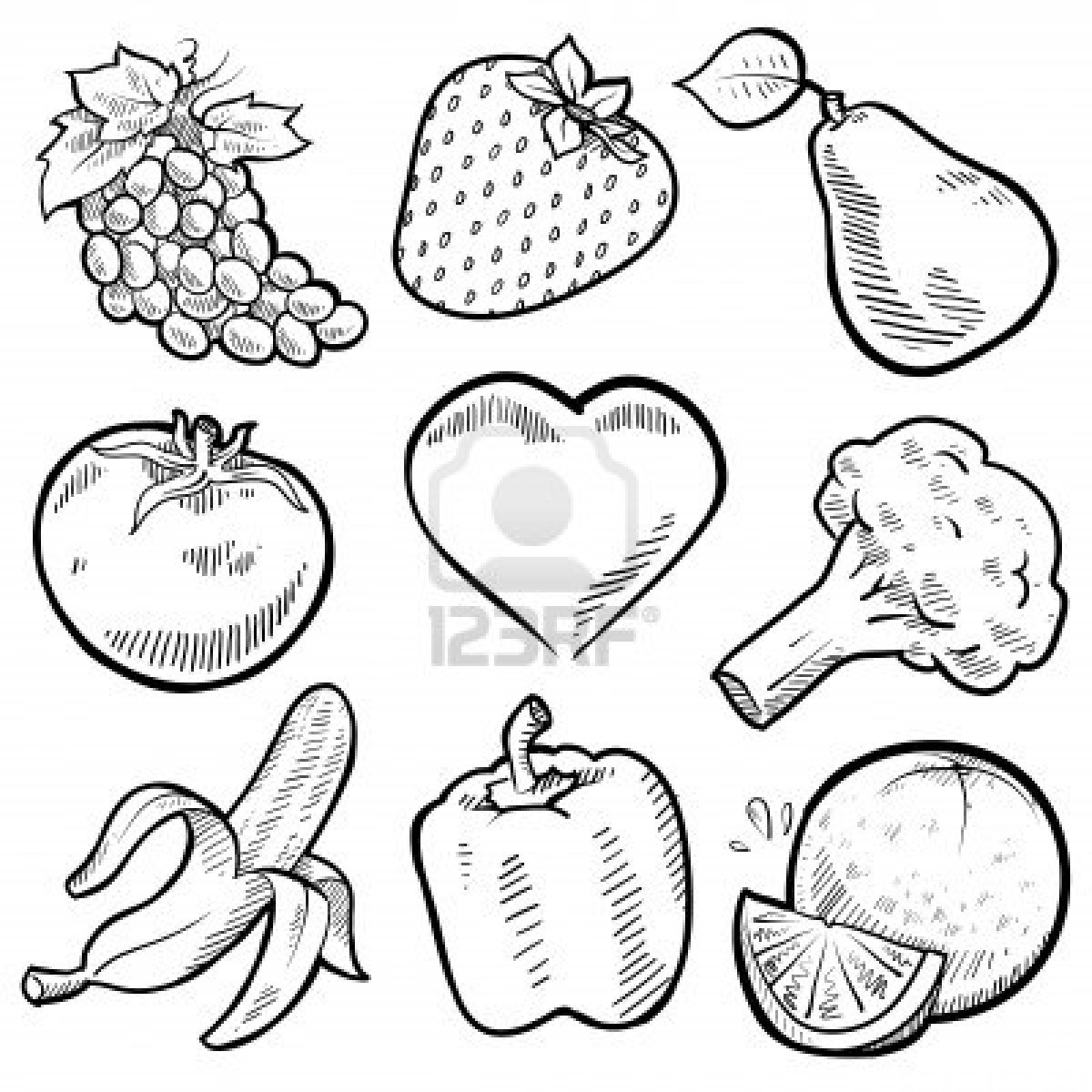 Chic Idea Vegetable Coloring Pages Preschool Fruits And Vegetables 1200x1200 Chic Idea Vegetable Coloring Pages Preschool Fruits And Vegetables