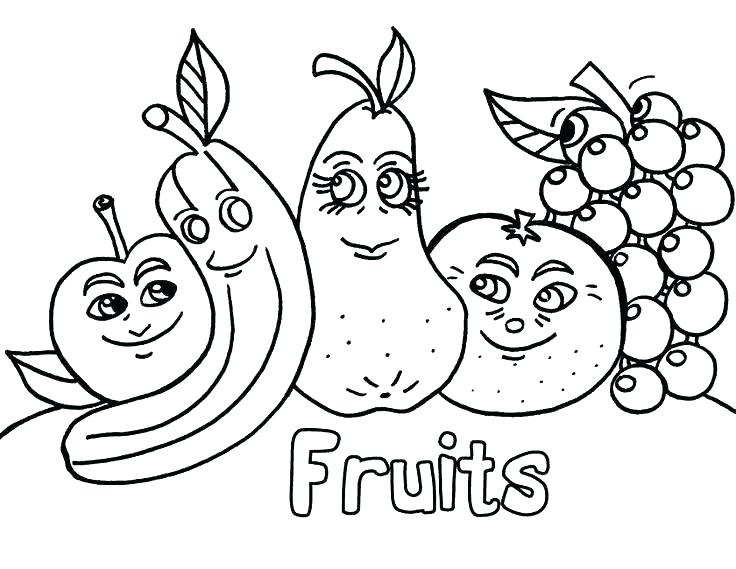 Fruits Coloring Pages Fruits Coloring Pages Fruit And Vegetable 736x569 Fruits Coloring Pages Fruits Coloring Pages Fruit And Vegetable