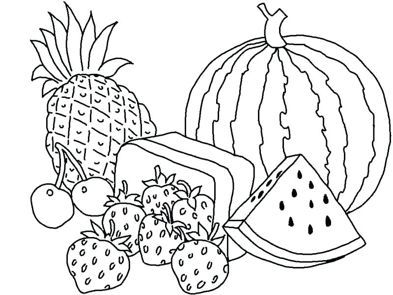 Coloring Pages Of People Fruits And Vegetables Preschool Kids 800x600 Coloring Pages Of People Fruits And Vegetables Preschool Kids