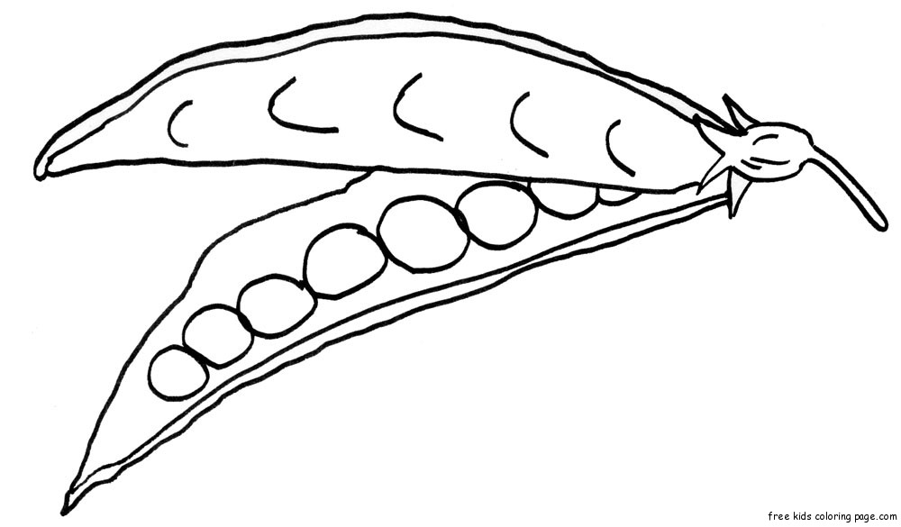 Vegetable Coloring Pages Printable