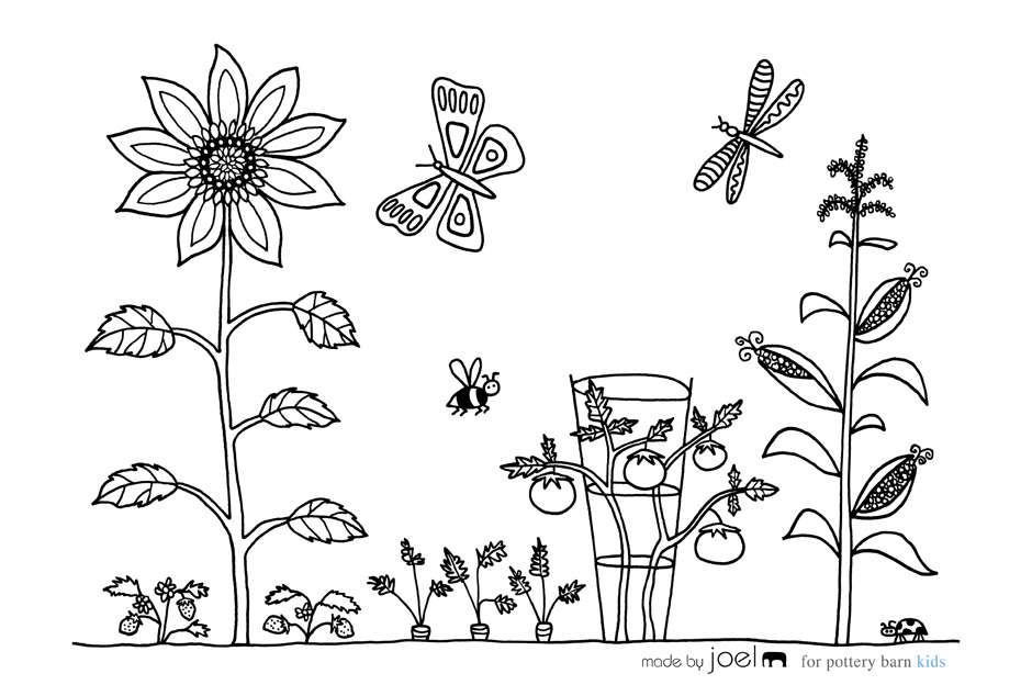 Made By Joel Vegetable Garden Coloring Sheet! 940x624 Made By Joel Vegetable Garden Coloring Sheet!