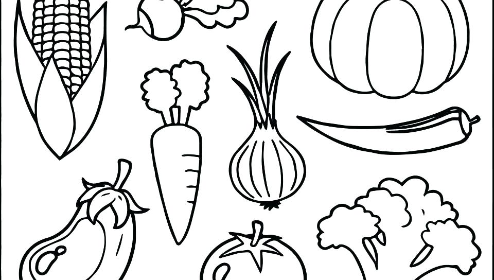 960x544 Or Fruit And Vegetables Coloring Pages French Worksheets Fruits
