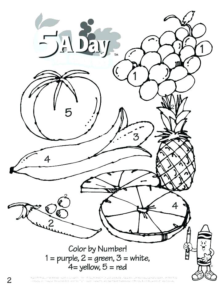 728x942 Fruit And Vegetable Coloring Pages Fruit And Vegetable Coloring