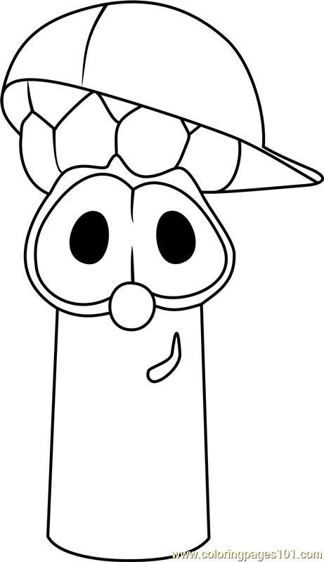 Veggietales Coloring Pages 461x800 Veggietales Coloring Pages