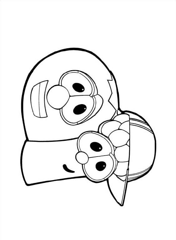 The Ultimate Veggietales Web Site! Coloring 563x765 The Ultimate Veggietales Web Site! Coloring