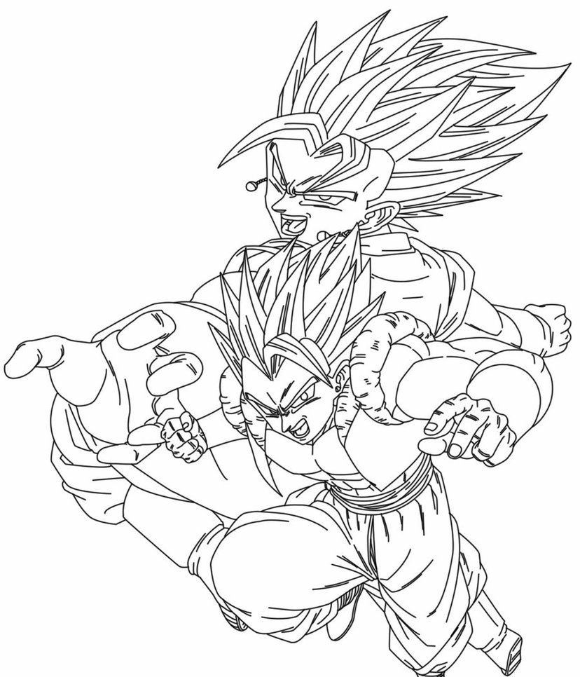 828x966 Vegito Coloring Pages Colouring Books Pictures Of Cinderella