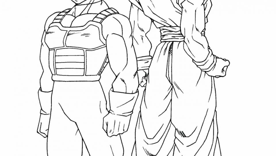 960x544 Best Coloring Pages Vegeta Actions From Dragon Ball Z General