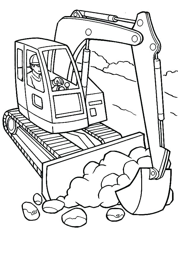 Construction Vehicles Coloring Pages Free Construction Coloring 600x856 Construction Vehicles Coloring Pages Free Construction Coloring