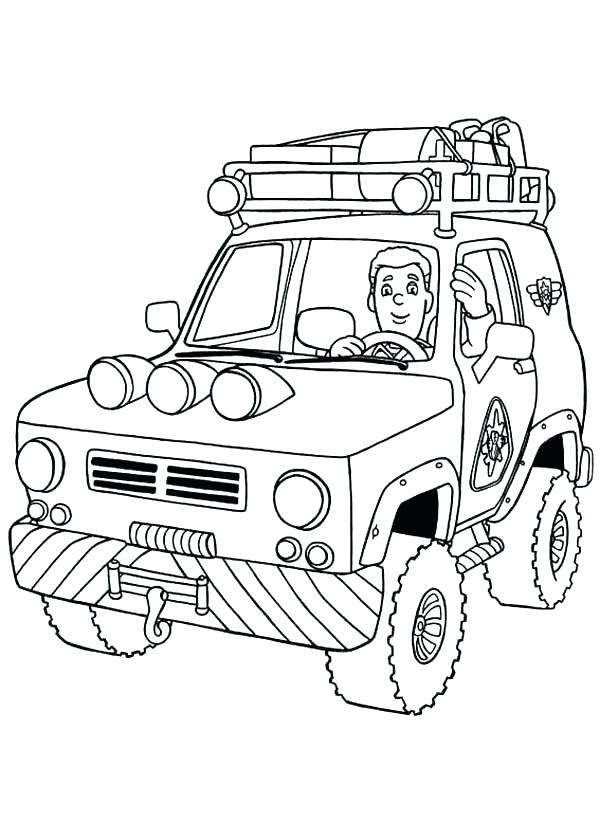 Vehicle Coloring Pages Vehicle Coloring Pages Images Fireman 600x840 Vehicle Coloring Pages Vehicle Coloring Pages Images Fireman