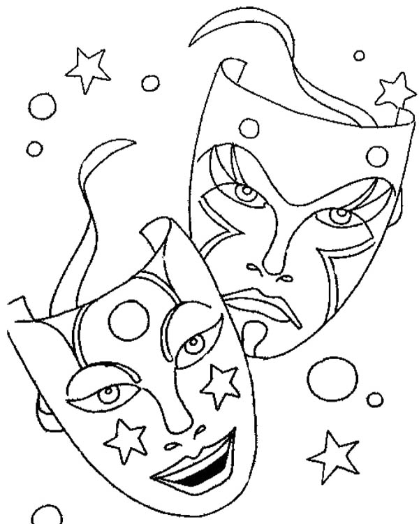600x750 Mardi Gras Coloring Pages Free Printable Free Mask Coloring Pages