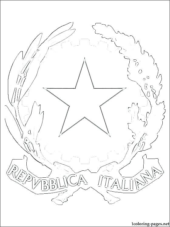 560x750 Coloring Pages Of Italy