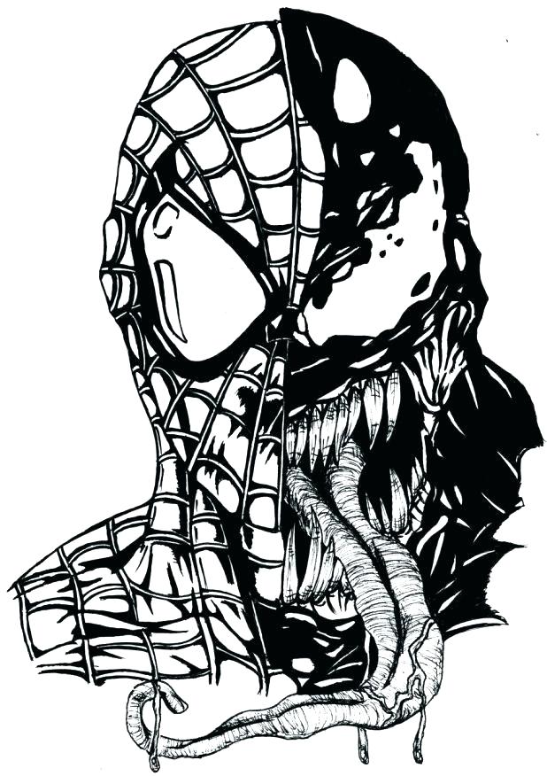 Venom Coloring Pages