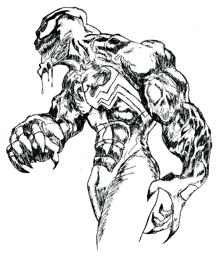 728x862 Spiderman Vs Venom Coloring Pages Vs Venom Coloring Pages Venom