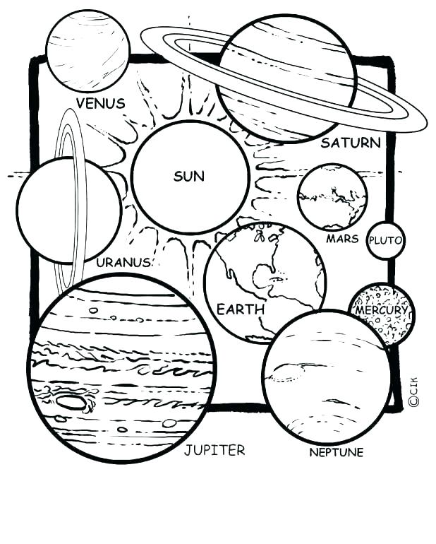 618x770 Coloring Pages Planets Planets Coloring Page Coloring Pages Space