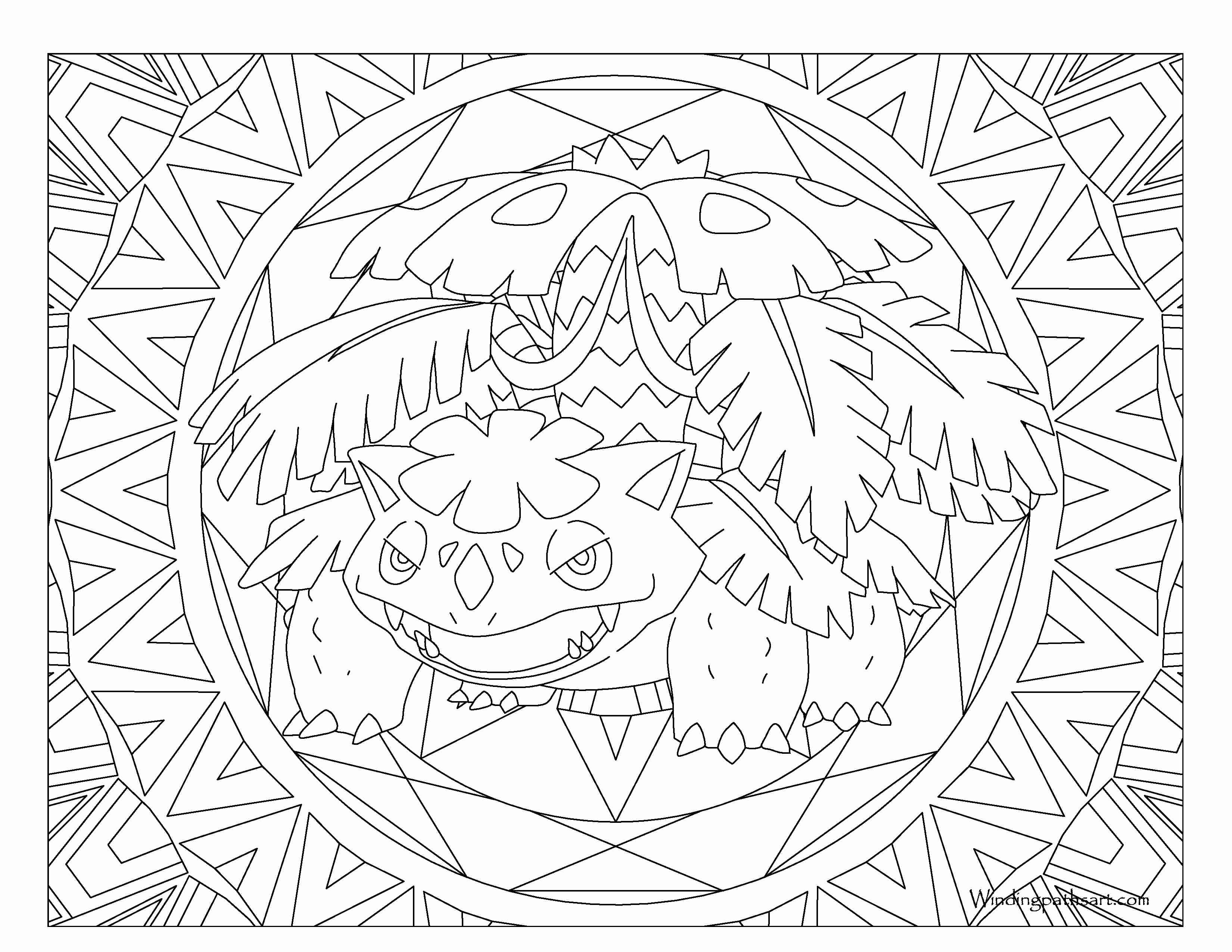 003 Venusaur Pokemon Coloring Page Windingpathsart Com Noticeable 3300x2550 003 Venusaur Pokemon Coloring Page Windingpathsart Com Noticeable