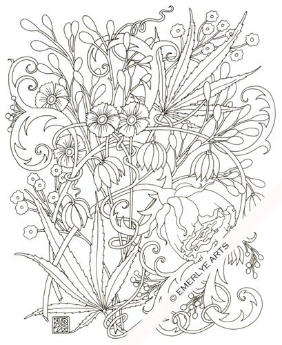 Jacobean Hemp 409x500 Jacobean Hemp