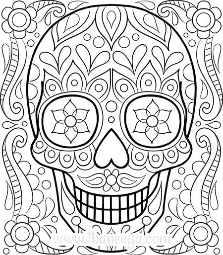 Detailed Coloring Pages Printable Detailed Color Pages Affan 450x513 Detailed Coloring Pages Printable Detailed Color Pages Affan