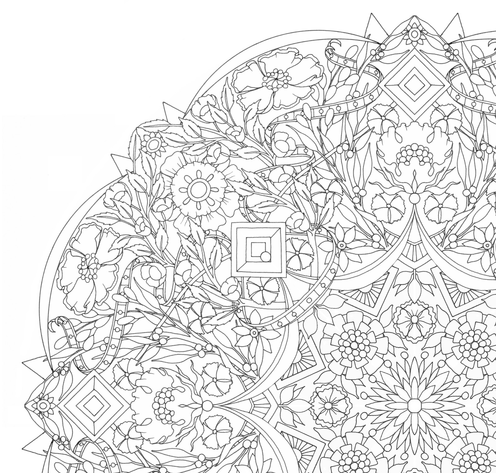 1600x1525 Very Detailed Coloring Pages