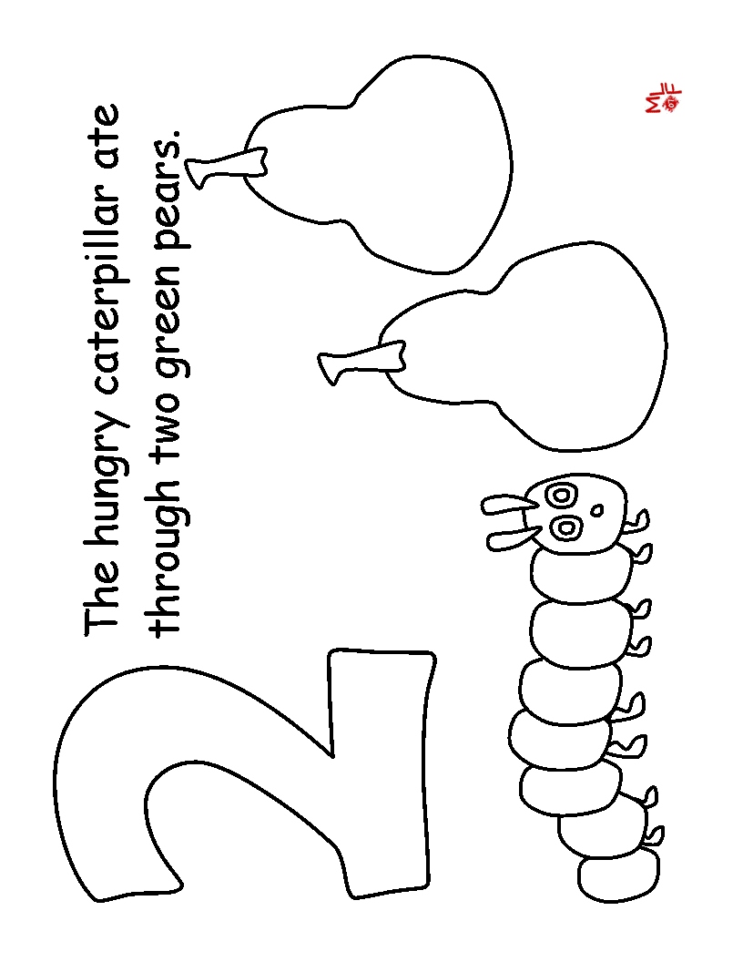 816x1056 Hungry Caterpillar Coloring Pages New The Very Hungry Caterpillar