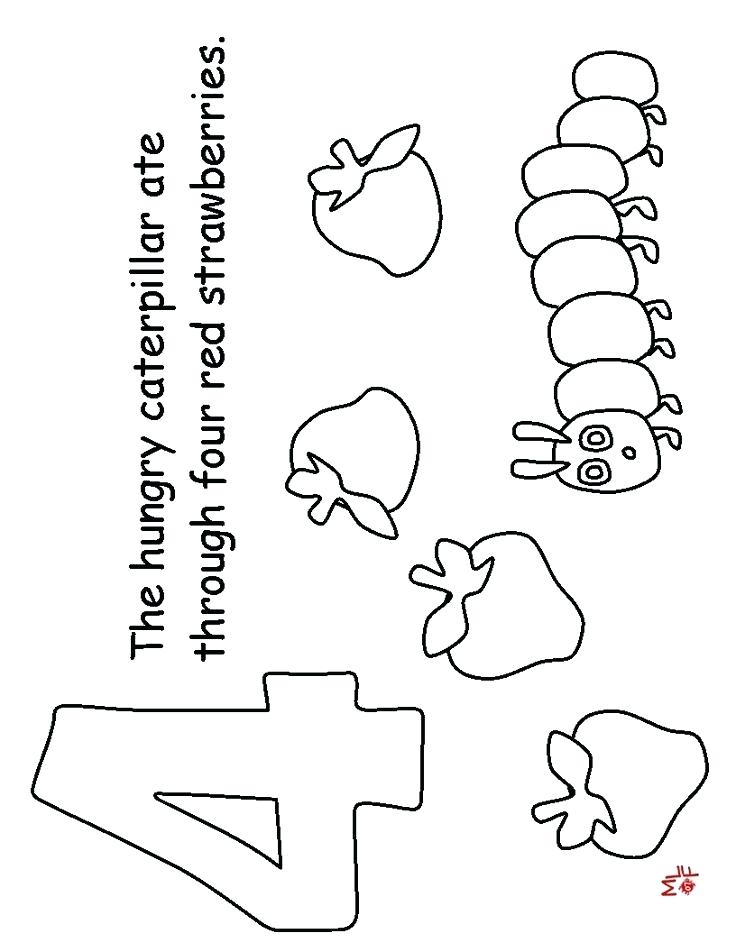 736x952 Very Hungry Caterpillar Coloring Pages Printables Coloring Pages
