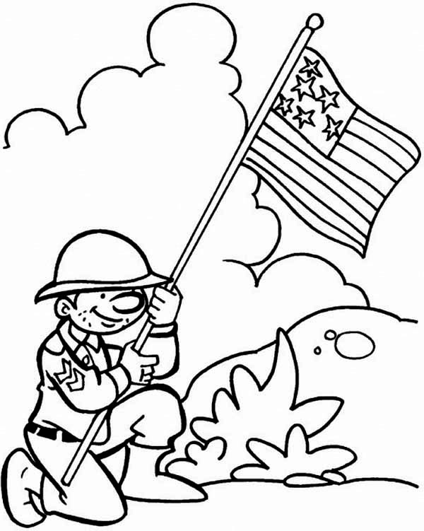 600x751 Free Veterans Day Coloring Pages For Kids