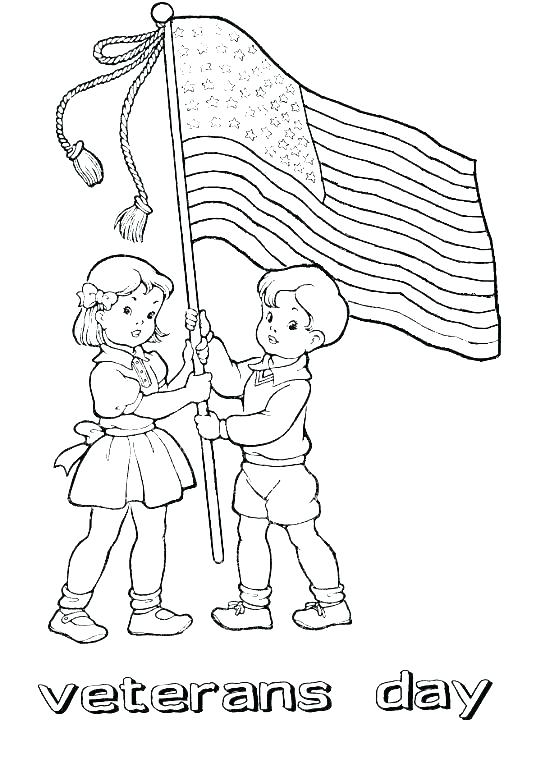 550x770 Veterans Coloring Pages Free
