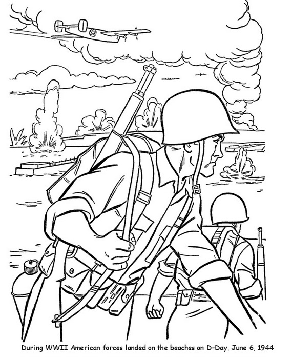 Veterans Day Coloring Pages