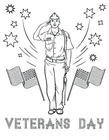 348x450 Veterans Day Coloring Pages Eagle And Us Flag Celebrating Veterans