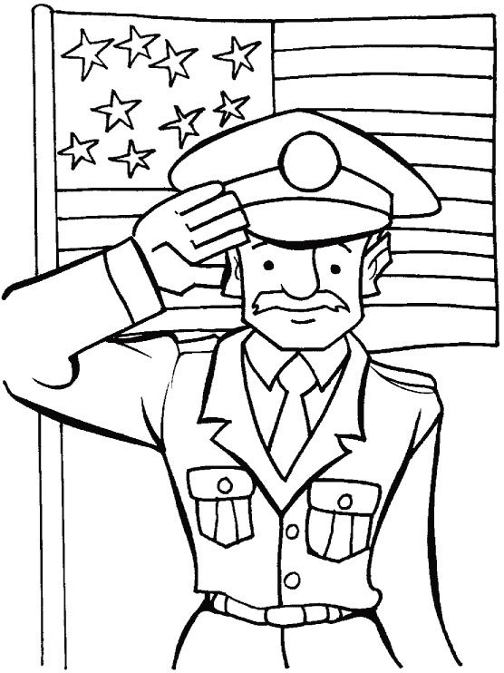 Veterans Day Printables Coloring Pages