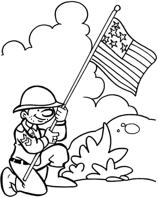 600x751 Veteran Coloring Pages Free Veterans Day Coloring Pages Veteran