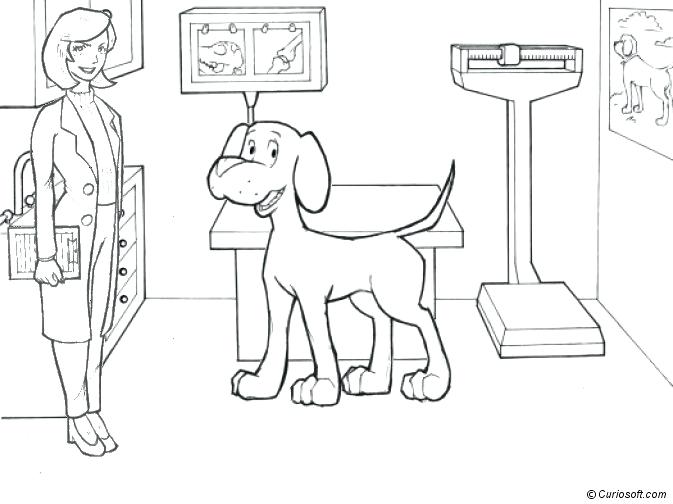Free Veterinarian Coloring Pages Printable Coloring Free Kids 673x504 Free Veterinarian Coloring Pages Printable Coloring Free Kids