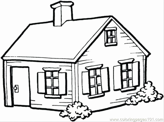 Victorian House Coloring Pages