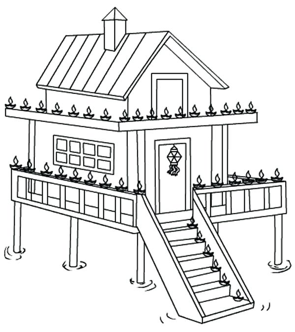 Victorian House Coloring Pages at GetColorings.com | Free printable ...