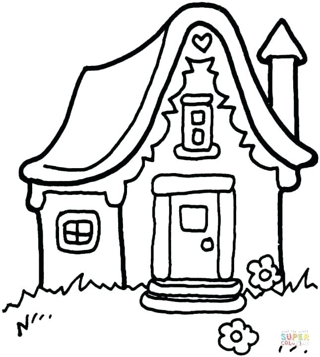 Houses Coloring Pages Little House Victorian Houses Colouring 645x720 Houses Coloring Pages Little House Victorian Houses Colouring