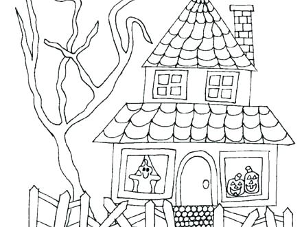 Victorian Coloring Pages Coloring Pages Houses House Coloring 440x330 Victorian Coloring Pages Coloring Pages Houses House Coloring