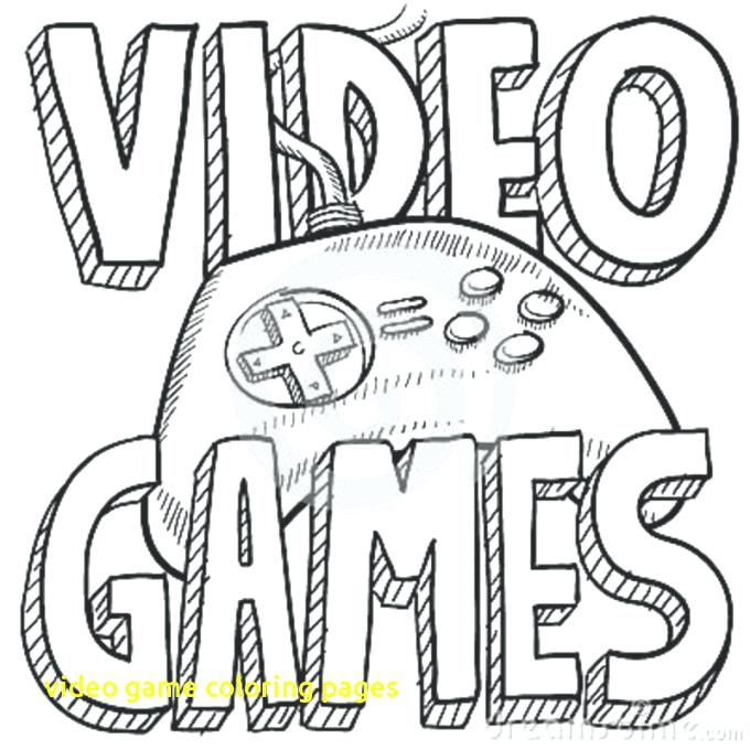 Games Coloring Pages Video Game Coloring Pages With Video Games 680x680 Games Coloring Pages Video Game Coloring Pages With Video Games