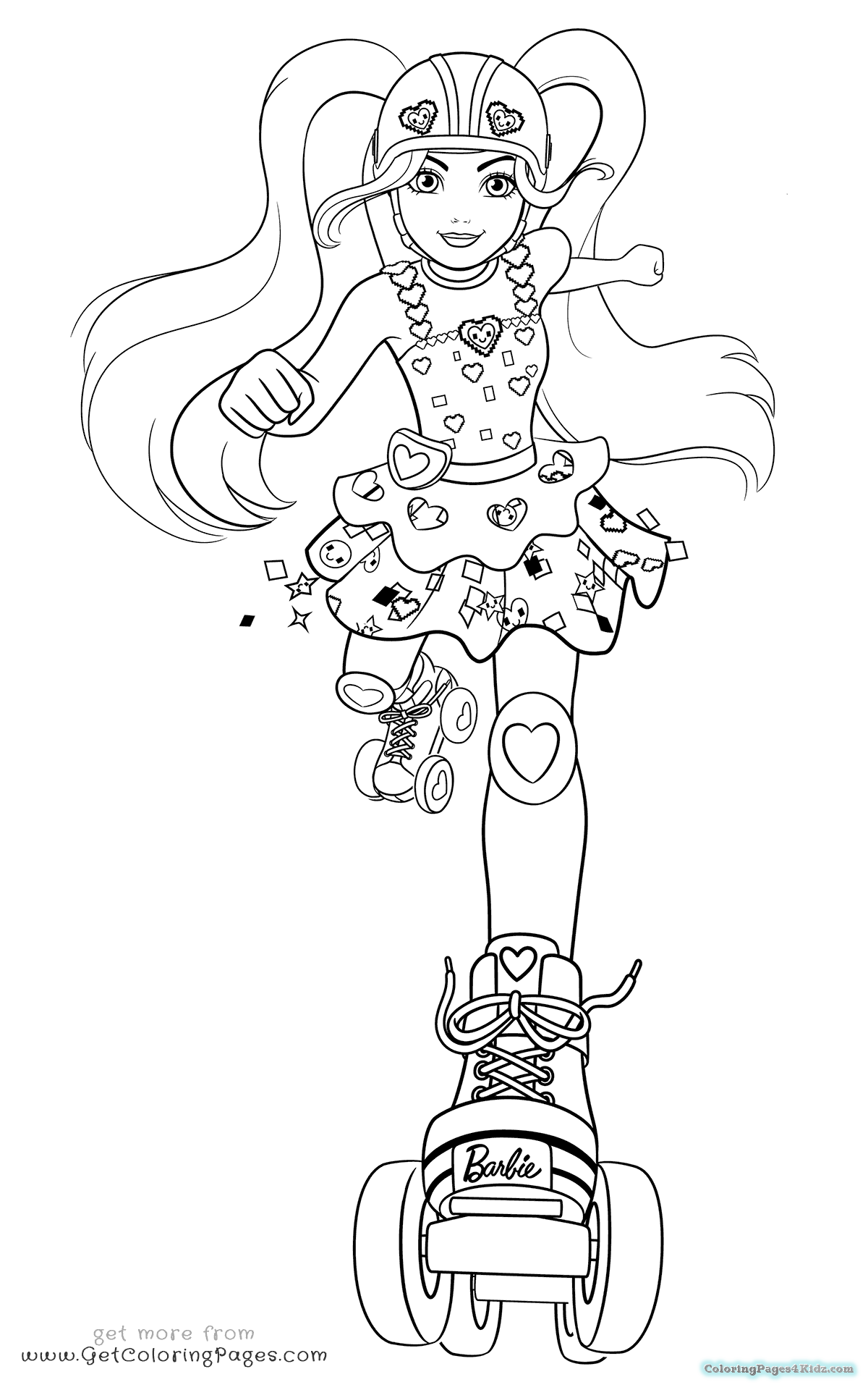 Barbie Video Game Hero Coloring Pages Coloring Pages For Kids 1200x1920 Barbie Video Game Hero Coloring Pages Coloring Pages For Kids