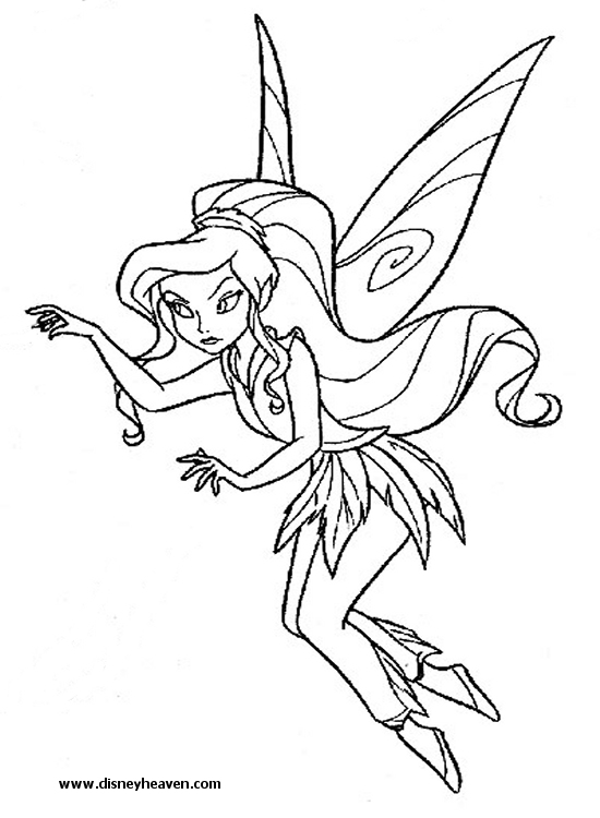550x750 Vidia From Tinkerbell Images A Cool Vidia Coloring Page Hd