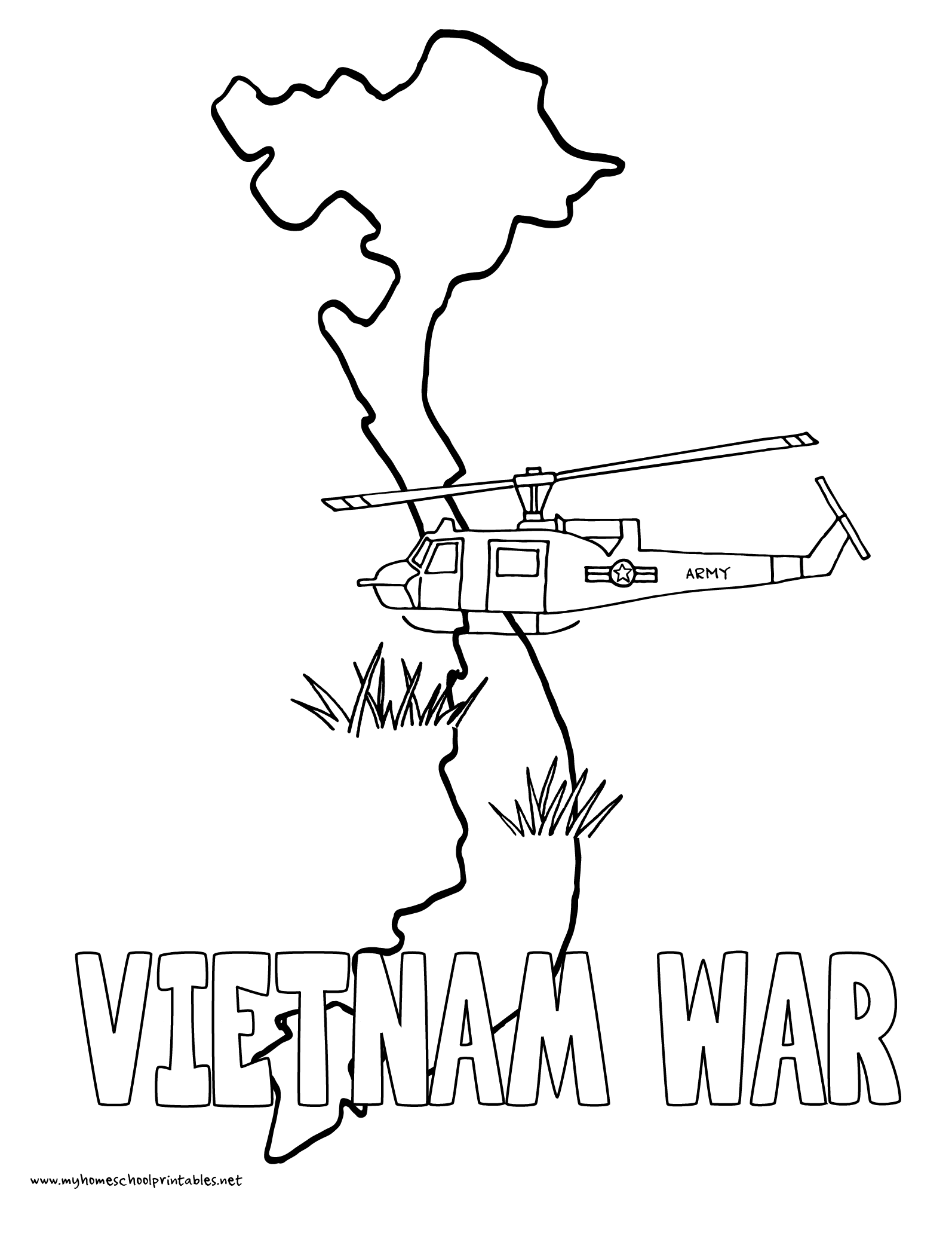 1594x2063 History Coloring Pages Volume 4 Vietnam War And Food Chains