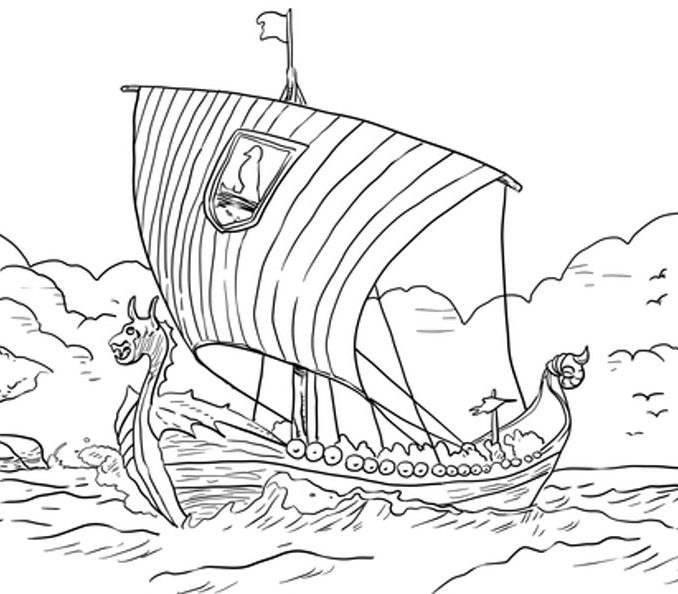 678x594 Viking Colouring Pages Viking Coloring Pages Viking Warrior