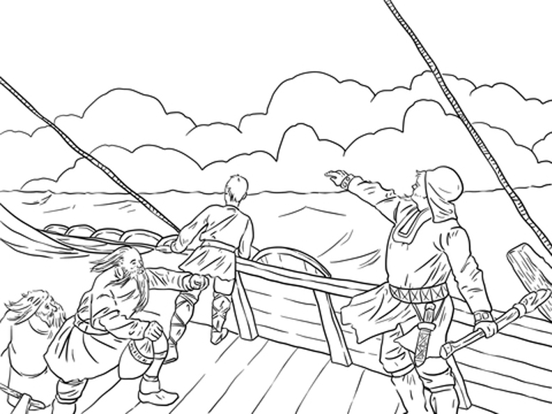 792x594 Free Viking Coloring Pages