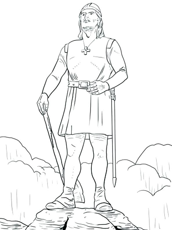 594x792 Viking Coloring Page Statue In Coloring Page Printable Viking Ship